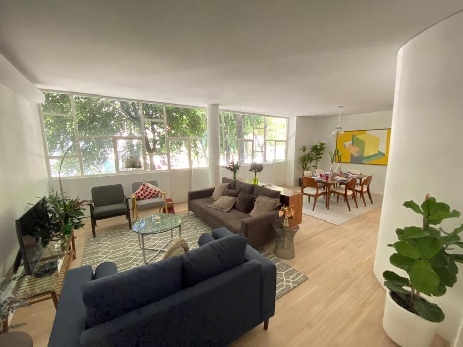 Amplio Apto Con Excelente Ubicacion En La Condesa Apartamento Cidade do México